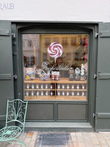 Schaufenster von außen